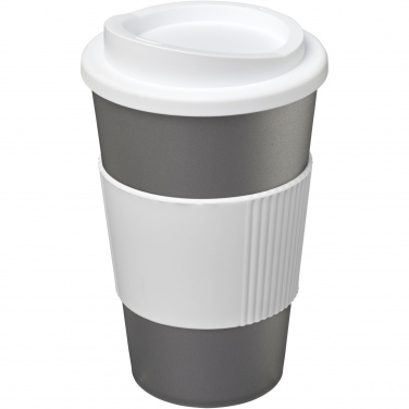 Logo trade promotional merchandise picture of: Americano® 350 ml insulated tumbler with grip